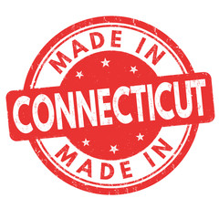 Made in Connecticut sign or stamp