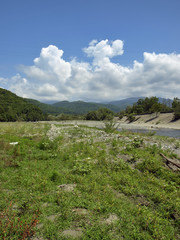 Naklejka premium Долина реки Шахе. Сочи