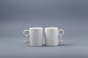 Souvenir products for thermal transfer of images. Cups