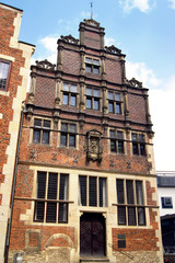Krameramthaus in the historic heart of Meunster, Germany