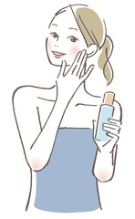 女性 スキンケア