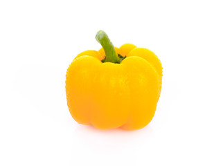 Sweet pepper on white background