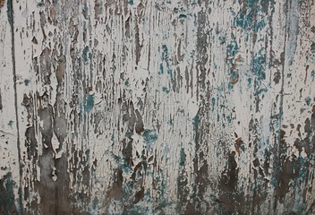 Old painted boards