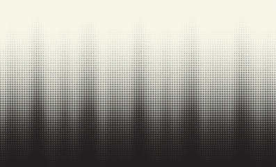 Vector halftone gradient. Abstract vibrant background.