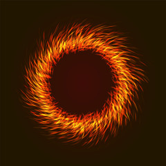 Abstract firework background