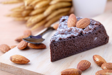 Delicious chocolate cake