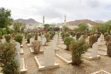 Italian War Cemetery Keren in Eritrea
