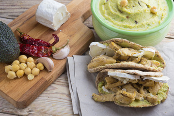 guacamole hummus