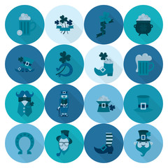 Saint Patricks Day Icon Set