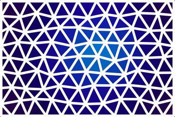 Low poly triangular background, vector