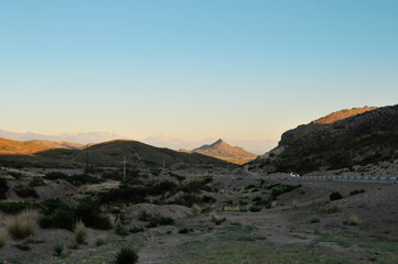 Sunrise in Ruta 40