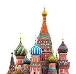 Fragment view of Saint Basil's Cathedral