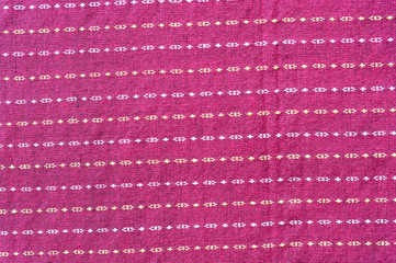 Close up of traditional textile