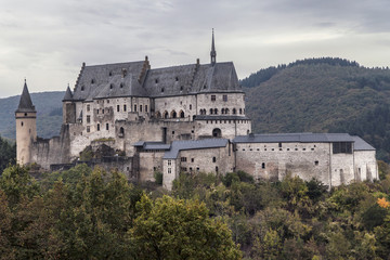 Fototapeta na wymiar Castle of Vianden