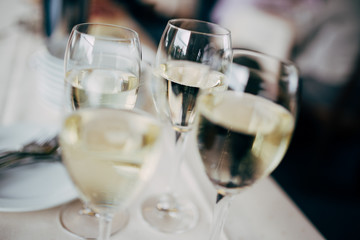 a happy moment of achievement