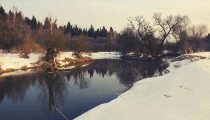 Landscape with river