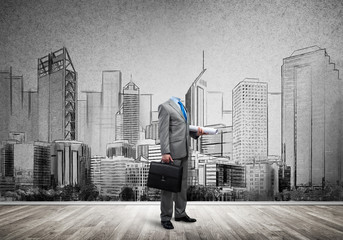 Man of engineering profession