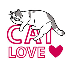 Obraz premium Illustration of cat