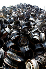 Altmetall und Felgen