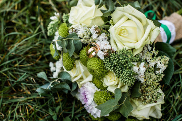 Obraz na płótnie Canvas Wedding bouquet