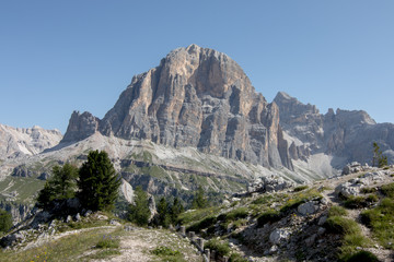 Paesaggio delle dolomiti