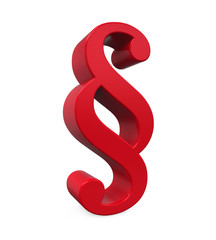 Paragraph Symbol Isolated