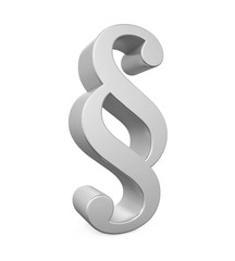 Paragraph Symbol Isolated