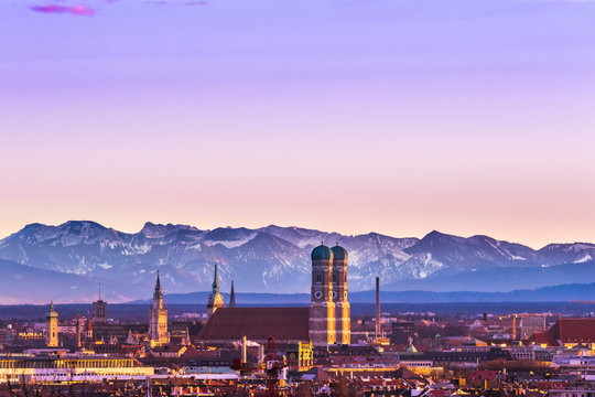M&uuml;nchen Frauenkirche Panorama