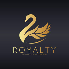 Fototapeta premium Swan logo