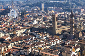 Obraz premium Florence from height