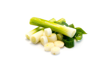 Lauchzwiebel freigestellt 