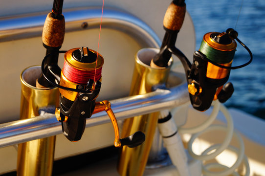 Fishing Rods and Reels for Charter Fishing