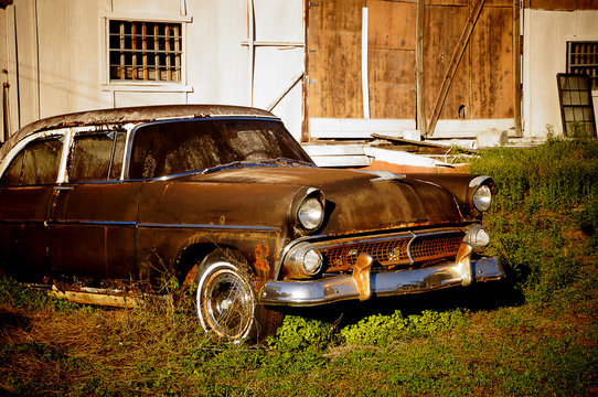 Vintage American Car with Patina