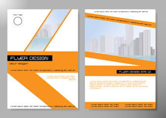 Flyer cover business brochure vector design, Leaflet advertising abstract background, Modern poster magazine layout template, Annual report for presentation.