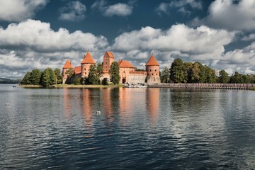 Obraz premium Trakai Island Castle in Lithuania
