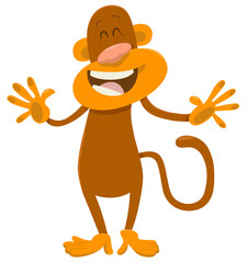 cartoon monkey animal character
