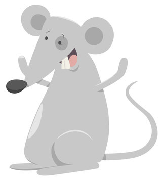 cartoon mouse animal character