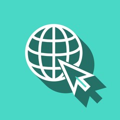 web icon stock vector illustration flat design