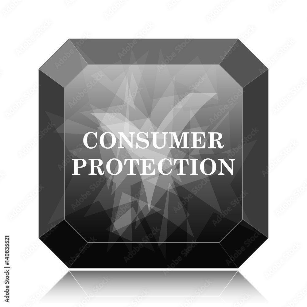 Wall mural consumer protection icon