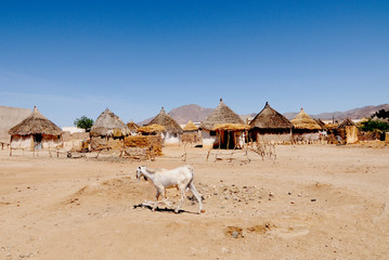  Eritrean village in western part of the country
 - obrazy, fototapety, plakaty