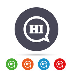 Obraz premium Chat sign icon. Speech bubble symbol.