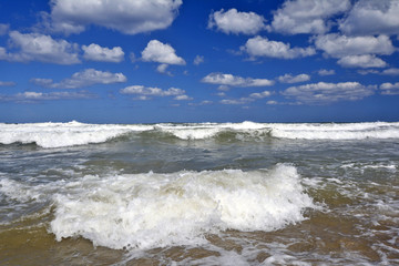 seacoast with sea and sand © Jurek Adamski