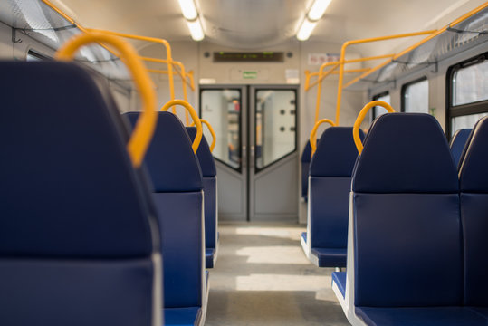 Seats in the train
