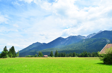Alpen Blick Bayern 