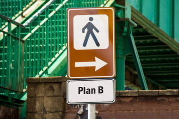Schild 224 - Plan B