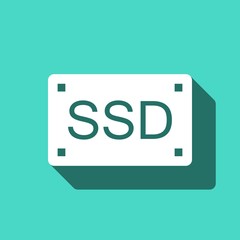 ssd icon stock vector illustration flat design