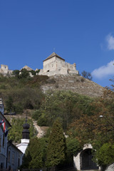Fototapeta na wymiar The fortress of Sumeg. Hungary.