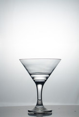 a glass of water