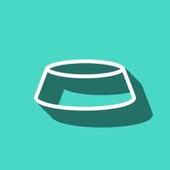 bowl icon stock vector illustration flat design