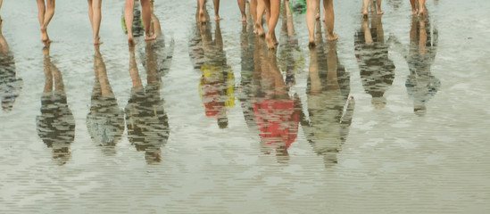 Travers&eacute;e de la baie du Mont St Michel